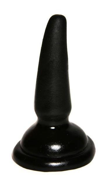 Анальная пробка черного цвета — Твой Каприз