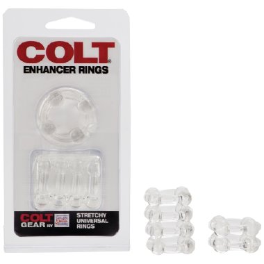 Прозрачные кольца на пенис COLT — Твой Каприз
