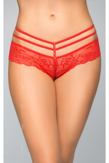 Красные кружевные трусики Softline Collection — Твой Каприз