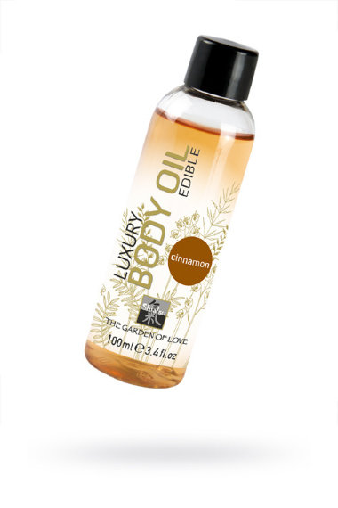 Съедобное масло для тела с ароматом Корицы — Твой Каприз
