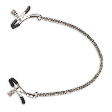 Регулируемые клипсы для сосков соединенные цепочкой — Твой Каприз