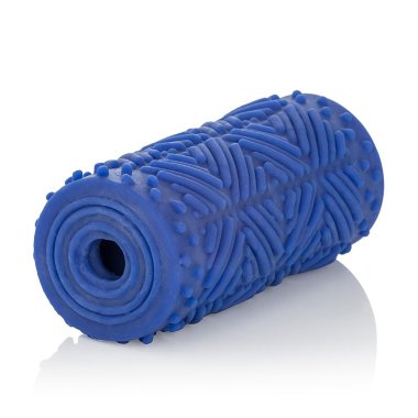 Мастурбатор Apollo Reversible Premium Masturbator Max двусторонний голубой — Твой Каприз