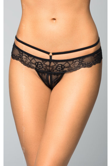 Черные трусики Softline Collection — Твой Каприз
