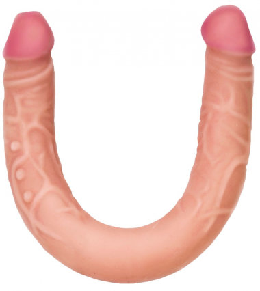 Двойной фаллоимитатор Киберкожа — Твой Каприз