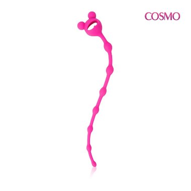 Анальная цепочка с маленькими шариками COSMO — Твой Каприз
