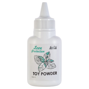 Пудра для игрушек с ароматом мяты Love Protection — Твой Каприз
