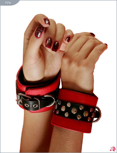 Наручи узкие (красные) — Твой Каприз