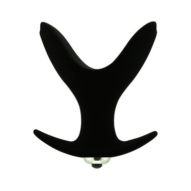 Анальный вибростимулятор с двумя лепестками — Твой Каприз