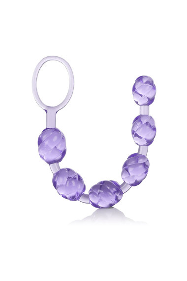 Анальная ребристая цепочка Swirl Pleasure Beads — Твой Каприз