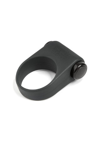 Эрекционное кольцо Feel It, Baby! Vibrating Cock Ring с вибрацией черное фото 1 — Твой Каприз