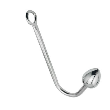 Анальный крюк с каплевидным шариком на конце — Твой Каприз