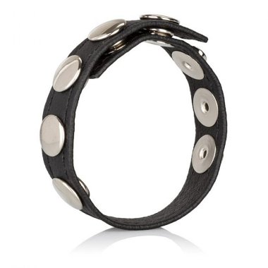 Эрекционное кольцо Leather Multi-Snap Ring — Твой Каприз