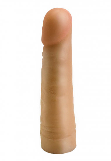 Насадка для страпона гелевая телесная 17,5 см — Твой Каприз
