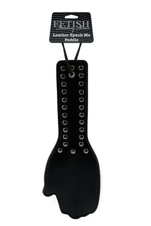 Шлепалка SPANK ME PADDLE в виде руки черная — Твой Каприз