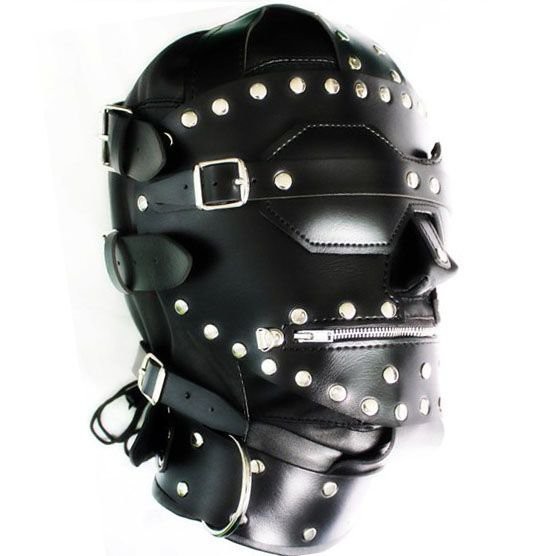 BDSM шлем с молнией фото 1 — Твой Каприз