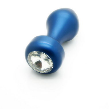 Плаг синий, украшенный стразом — Твой Каприз