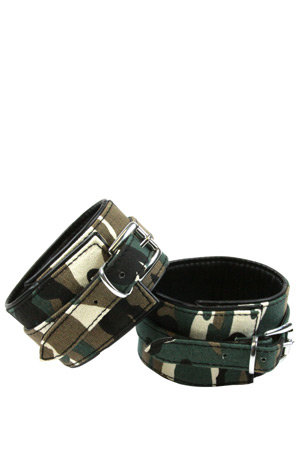 Манжеты на ноги Kinky Camo камуфляж — Твой Каприз