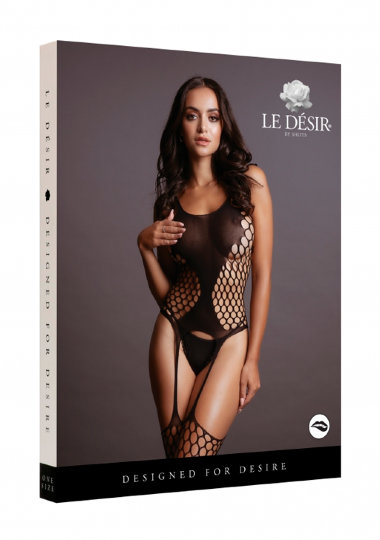 Кетсьюит боди-комбинезон Fence Suspender Bodystocking — Твой Каприз