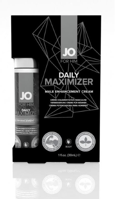 Крем для пениса JO DAILY MAXIMIZER 30 мл — Твой Каприз
