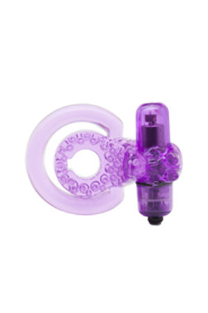 Стимулирующее кольцо Orgasmus II с вибрацией фиолетовое — Твой Каприз