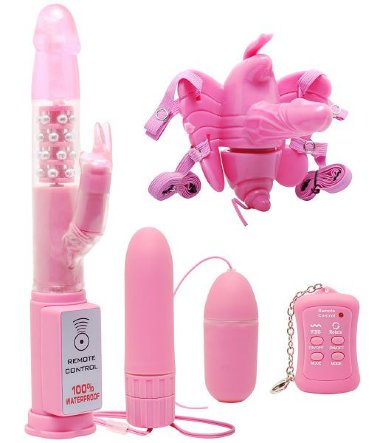 Набор вибромассажеров с дистанционным управлением — Твой Каприз