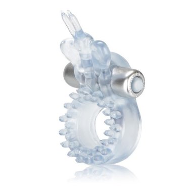 Эрекционное вибро кольцо со стимуляцией клитора Wireless Butterfly Ring — Твой Каприз