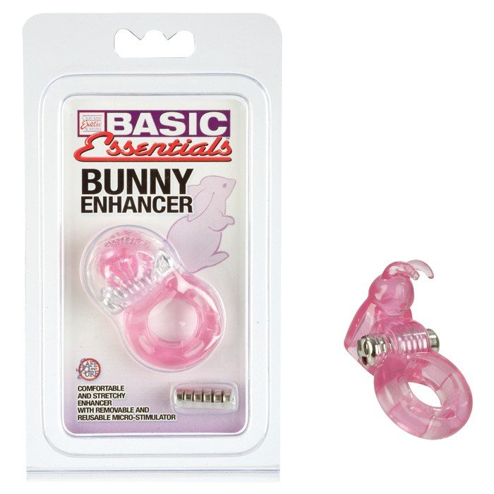 Вибро-зайчик на пенис BASIC BUNNY фото 1 — Твой Каприз