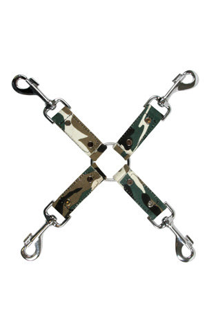 Крестообразное соединение Kinky Camo с карабинами камуфляж фото 1 — Твой Каприз