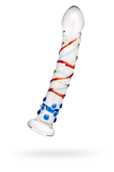 Стеклянный фаллос с различными стимуляторами Sexus-glass — Твой Каприз