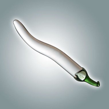 Анально-вагинальный стимулятор в форме перчика номер 74 DD — Твой Каприз