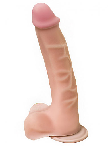 Фаллоимитатор на присоске неоскин 24,5 см — Твой Каприз
