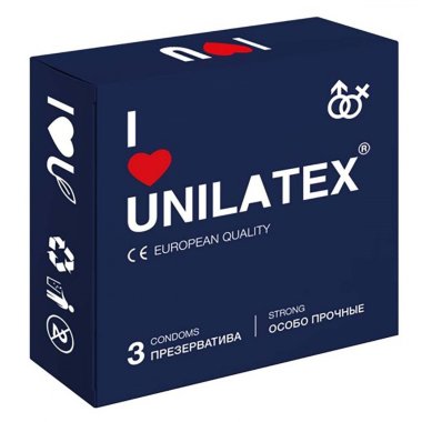 Ультрапрочные презервативы Unilatex Extra Strong — Твой Каприз
