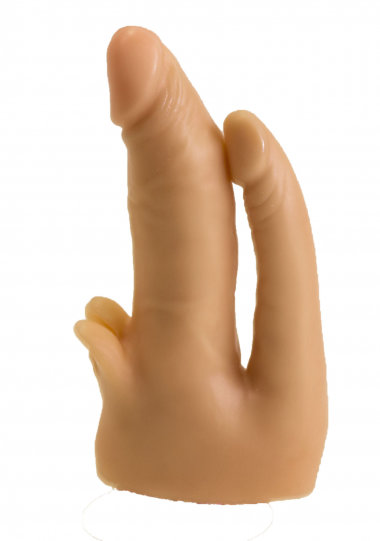 Насадка для страпона телесная 16,5 см — Твой Каприз