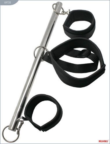 Распорка (наручники+ошейник), неопрен — Твой Каприз
