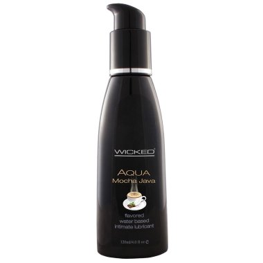 Лубрикант со вкусом кофе мокка WICKED AQUA Mocha Java 120 мл — Твой Каприз