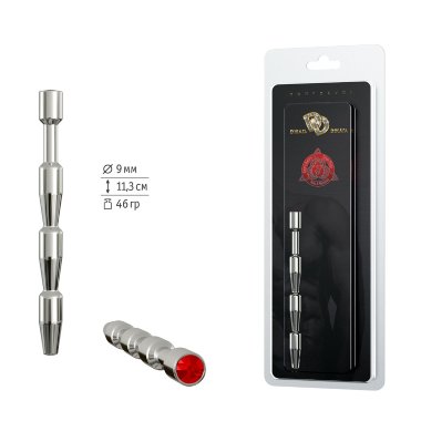 Уретральный стимулятор с красным кристаллом номер 2 DD — Твой Каприз