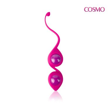 Вагинальные шарики со съемными шариками COSMO — Твой Каприз