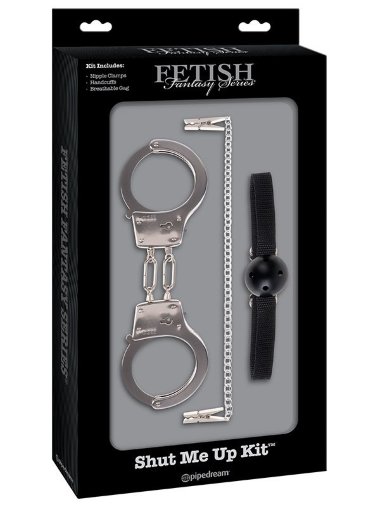 Набор для интимных удовольствий Edition Shut Me Up Kit - Black — Твой Каприз