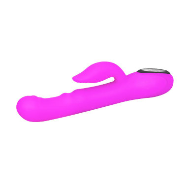 Вибромассажер-ротатор с клиторальным стимулятором водонепронецаемый — Твой Каприз