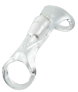 Насадка стимулирующая Vibrating Cock Sling прозрачная с вибрацией фото 4 — Твой Каприз