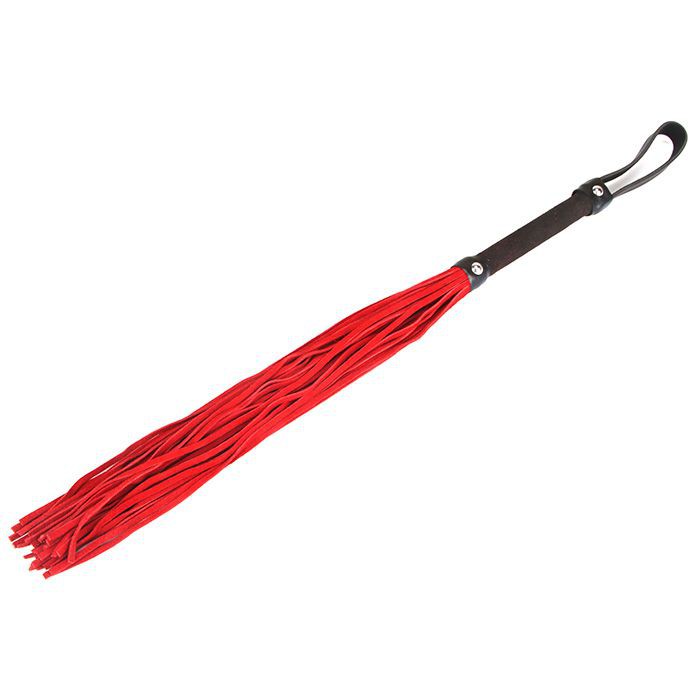 Мягкая плеть c красными шнурами SOFT RED LASH 60 sm фото 1 — Твой Каприз