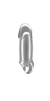 Насадка Stretchy Thick Penis Extension - Transparent N37 — Твой Каприз
