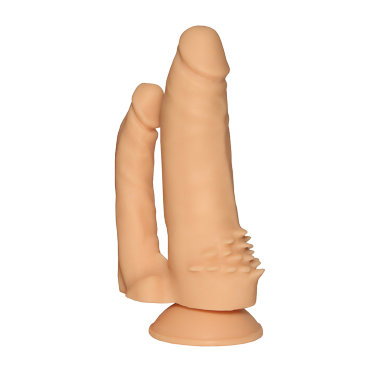 Фаллоимитатор анально-вагинальный со стимулятором клитора — Твой Каприз