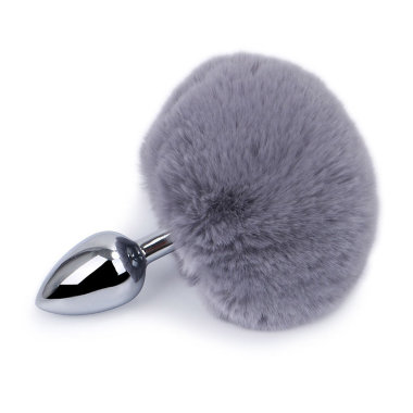 Анальная пробка с заячьим хвостиком — Твой Каприз