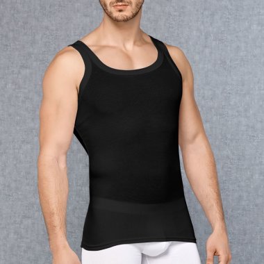 Черная майка DOREANSE полупрозрачная — Твой Каприз