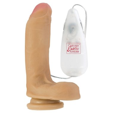 Фаллоимитатор реалистичный GIA DARLING на присоске с вибрацией — Твой Каприз