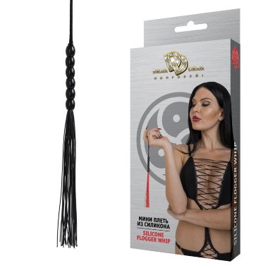 Многохвостая мини плеть из силикона DD — Твой Каприз