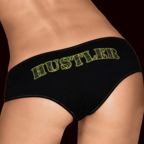 Черные шорты-миллитари HUSTLER фото 1 — Твой Каприз