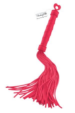 Плеть ELITE SILICONE WHIP RED красная — Твой Каприз
