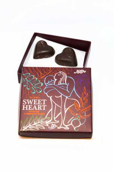 Шоколад с афродизиаками JuLeJu Sweet Heart — Твой Каприз